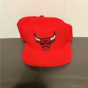 Mitchell & Ness Red Bulls Logo Snapback